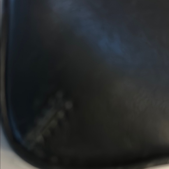 Coach Black All Leather Wristlet